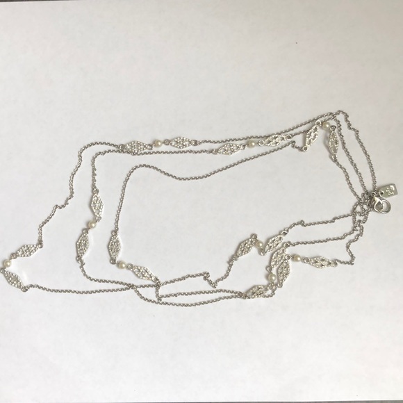 Ralph Lauren beaded long chain necklace - Picture 4 of 8